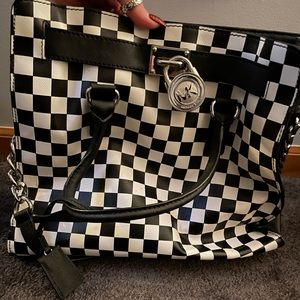 Michael Kors checkered handbag